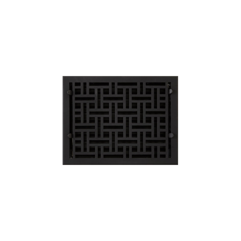 Cast Iron Floor Register, 13.38" L x 10.38" W x 3" H