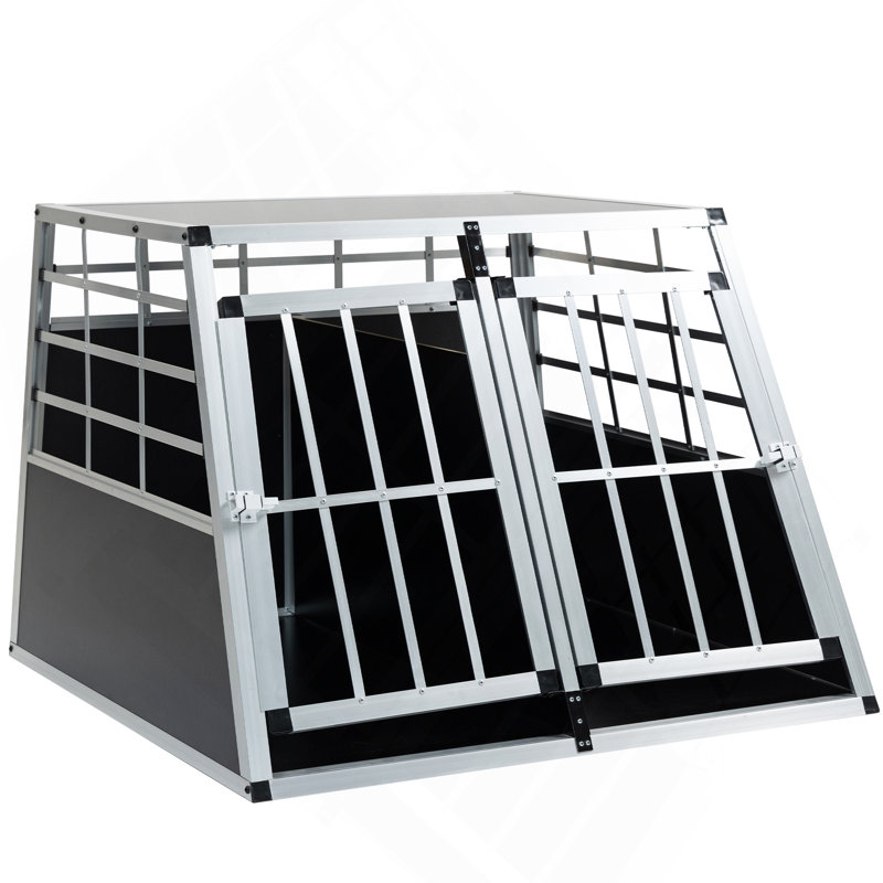 Cage de transport pour chiot en aluminium