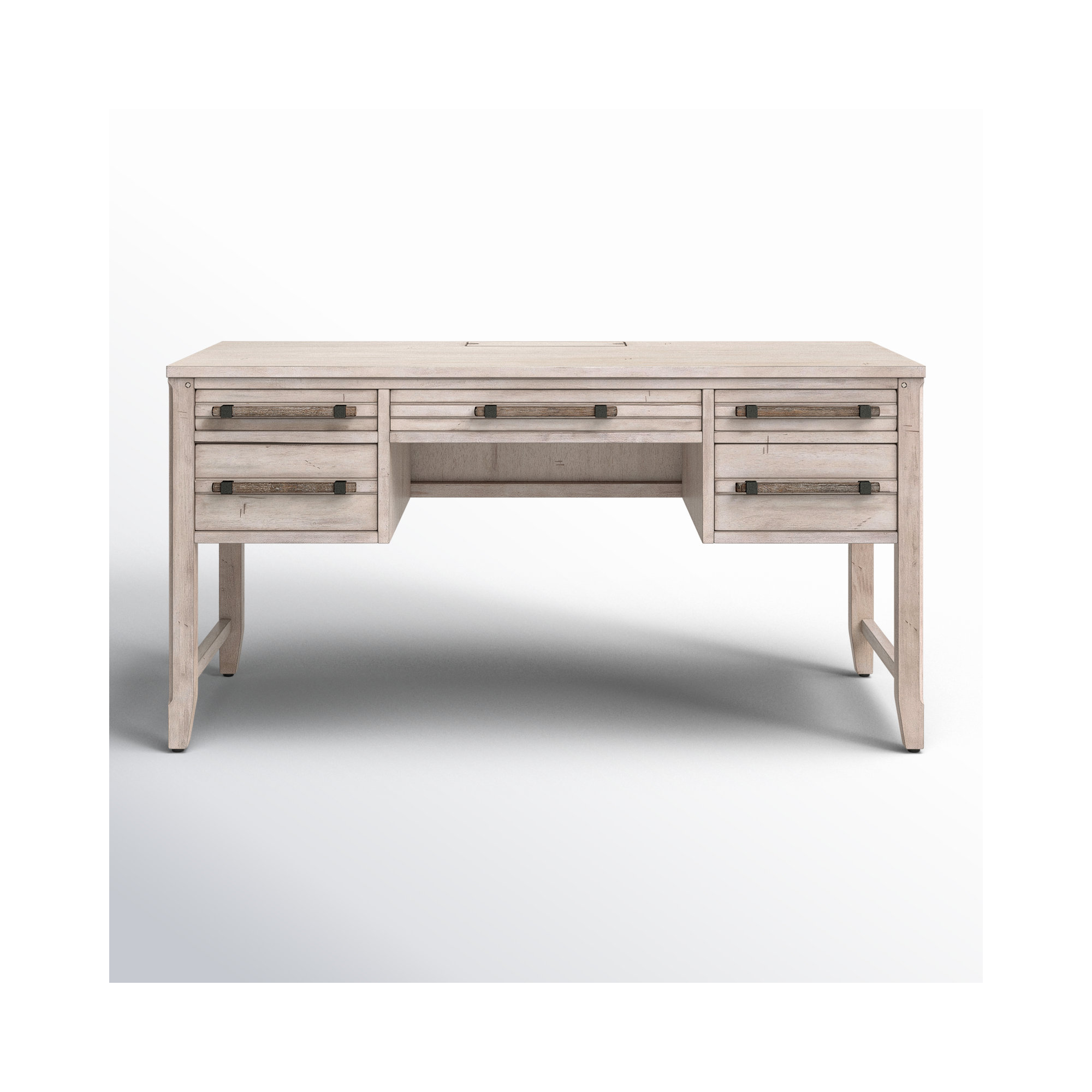 Sumi Writing Desk, Whitewash