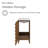 Cascade 18" Bathroom Vanity In Natural Oak-105818881-98796210