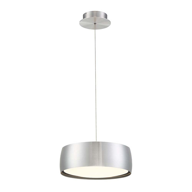 Luminaire suspendu tambour 1 lumière unique Frakes, 14 pouces