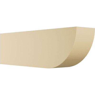 4"W x 6"H x 20"L Standard Durham Signature Urethane Rafter Tail, Primed Tan
