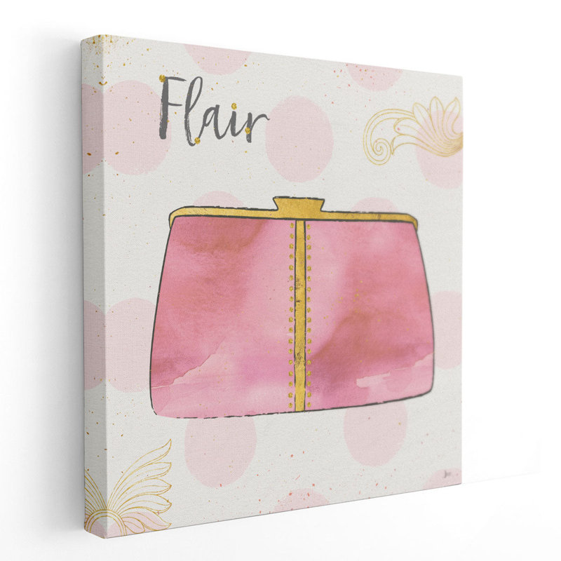 Fashion Blooms II - reproduction d'art sur toile, H 20 po x l 20 po