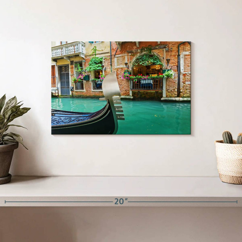 Ravi Venice Canal Cafe, 8" H x 12" W