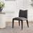21" Wide Modern No Assembly Top-grain Genuine Leather Upholstered Dining Chair (Set of 2)-975791169-982343444