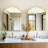 Dochas Aluminum Arch Mirror-35341606-3135999
