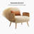 Mid-Century Modern Rattan Daybed Single Sofa Bed Couch Convertible Sleeper Lounge Chair