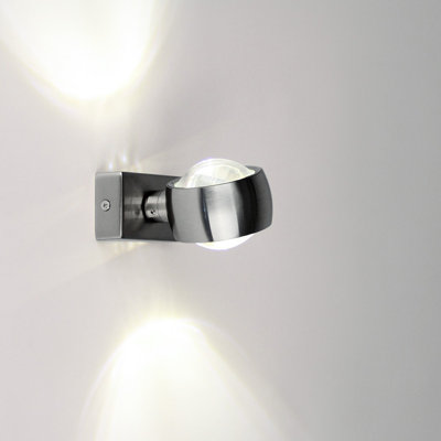 Beam Wall Lamp Up&Down with glass lenses