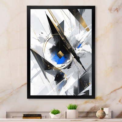 Bleu, noir, cubiste, symphonie I - impression