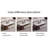 Microcrystalline retractable coffee table