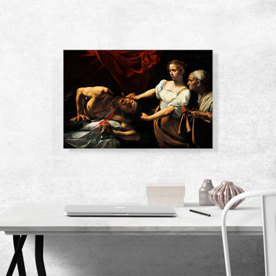 Judith décapitant Holofernes 1599 - impression
