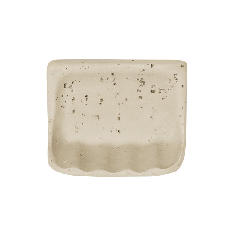 Porte-savon Bath Accessories, Travertin léger