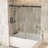 56''-60"W x 58''H  Frameless Tub Door-101053662