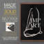 Figurine en noir II - reproduction encadrée de qualité supérieure - prête à être accrochée - aucun clou requis - aucun clou requis-780401978-780401983