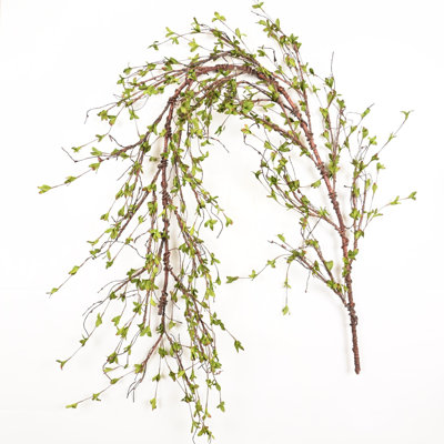 Artificial Faux Branch Greenery Leaves Sprays Long Stem For Vase Filler Dining Table Centerpieces, Home Wedding Party Decor Indoor