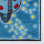 Tapis géométrique bleu Kindig-29180325