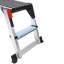 Banc de travail pliant en aluminium antidérapant avec capacité de 330 lb et accès double face pour une utilisation sûre et stable