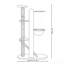 Structure simple d'escalade pour chat noir