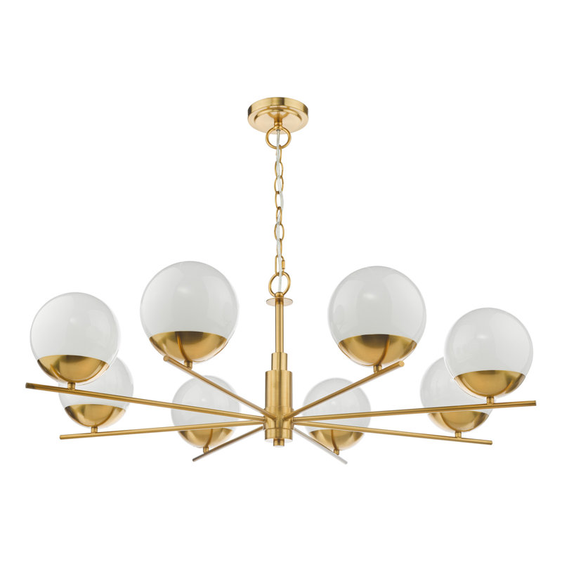Baile 8 - Light Brass Pendant