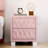 Mahzbin Velvet Nightstand with 2 Drawers-731903087