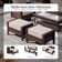 Nadilee Premium All-Weather Wicker 5 - Person Patio Conversation Sets with Cushions