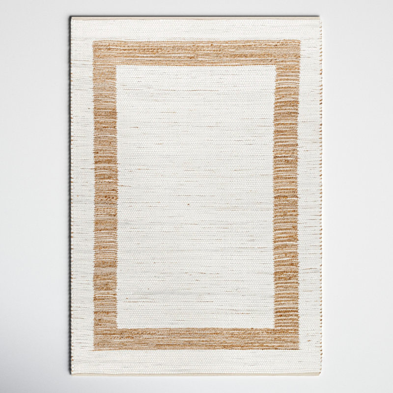 Baldwyn Cotton Geometric Indoor Rug, Rectangle 7'1" x 10'