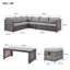 Abbygaile 8 Seater Rattan Corner Sofa Set