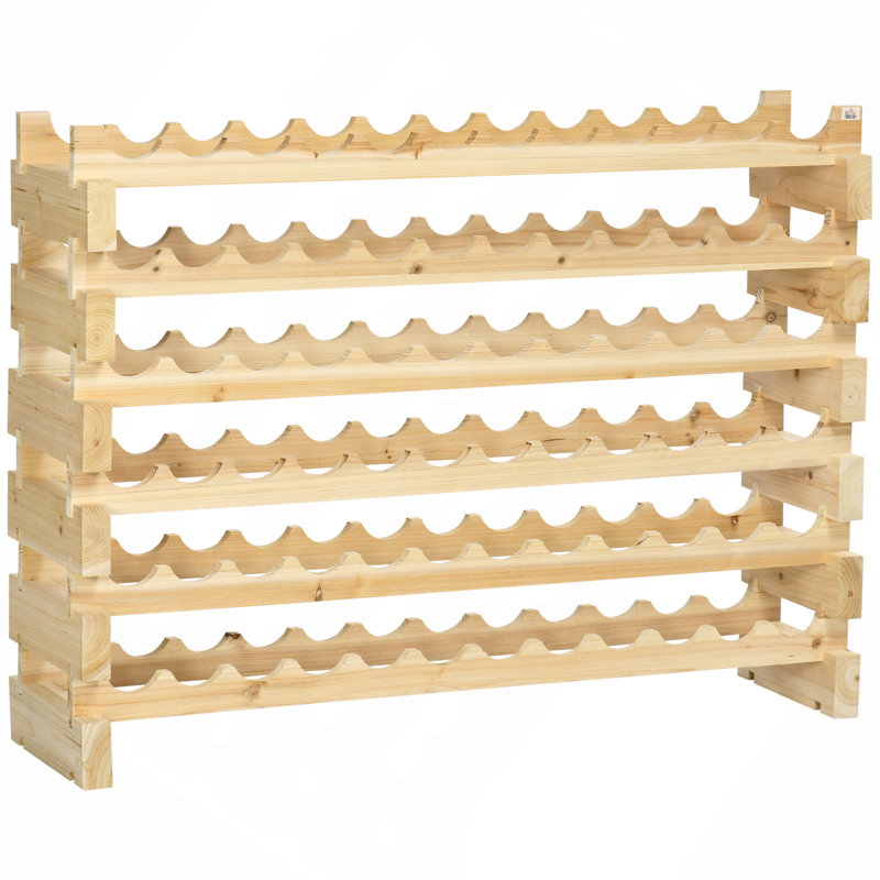 Wine Rack,Stackable Wine Rack, Modular Storage Shelves, 72-Bottle Holder, Freestanding Display Rack For Kitchen, Pantry, Cellar