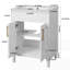 Meuble-lavabo 24 po avec lavabo en céramique intégré-2047554463