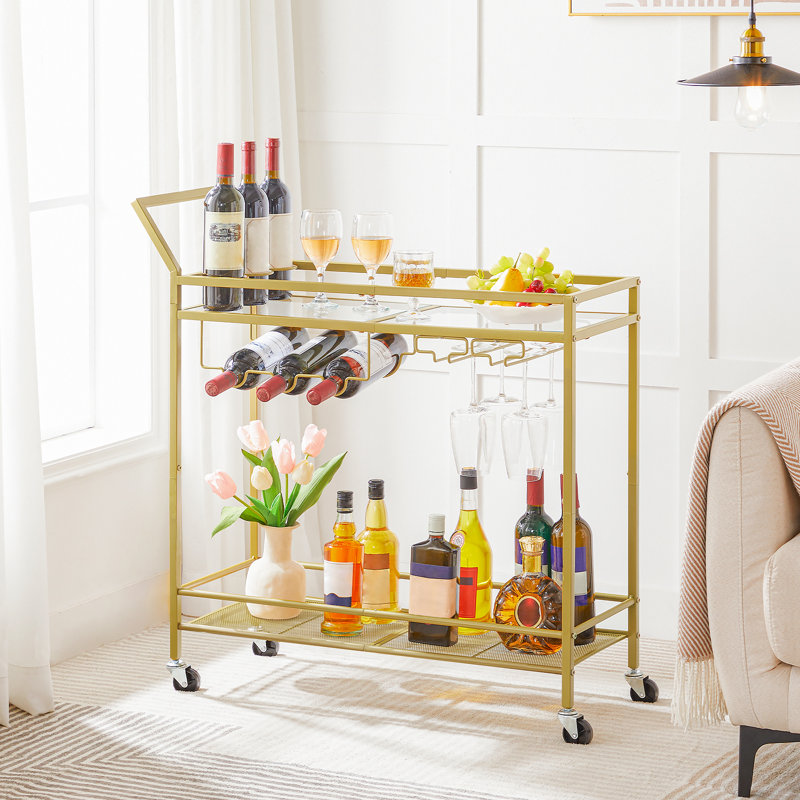 Ahlea Metal Kitchen Cart