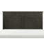 Mobilier de chambre gris anthracite - Lit double de style transitionnel-1148694442-1148694444