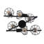 6-Lights Retro Industrial Ceiling Spotlight