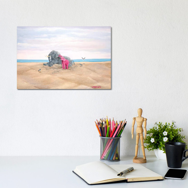 Come On Let's Play by Laura Curtin - Wrapped Canvas Painting, 20.32 cm H x 30.48 cm W