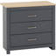 Henryville 80cm W 3 - Drawer Chest of Drawers-1545247871
