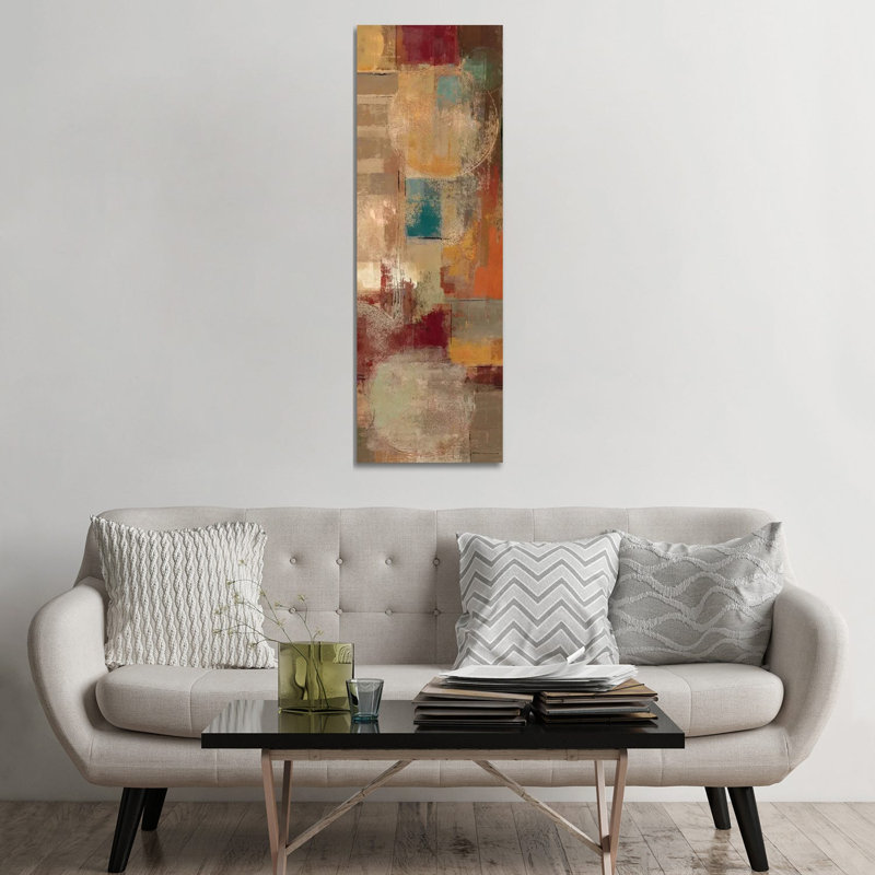 «Oriental Trip Panel II» par Silvia Vassileva Panoramic, reproduction d'art sur toile, H 60 po x l 20 po x P 1,5 po
