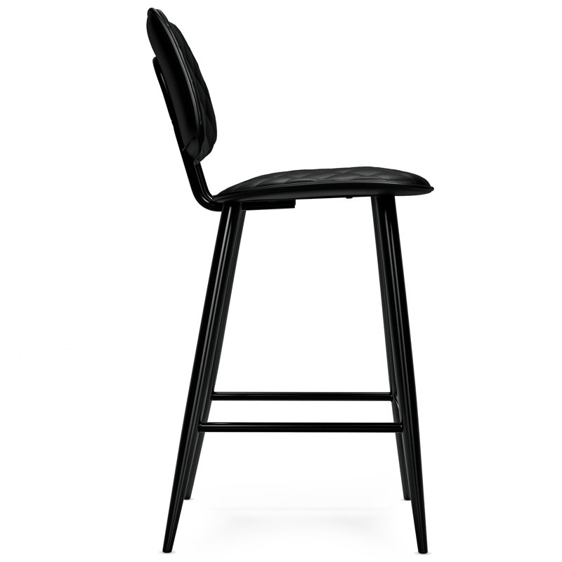 Tabouret de comptoir (ensemble de 2), Noir