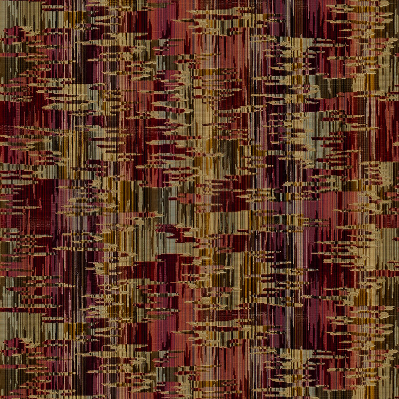 LAtelier Moderne Amauri Fabric, Sand/Berry