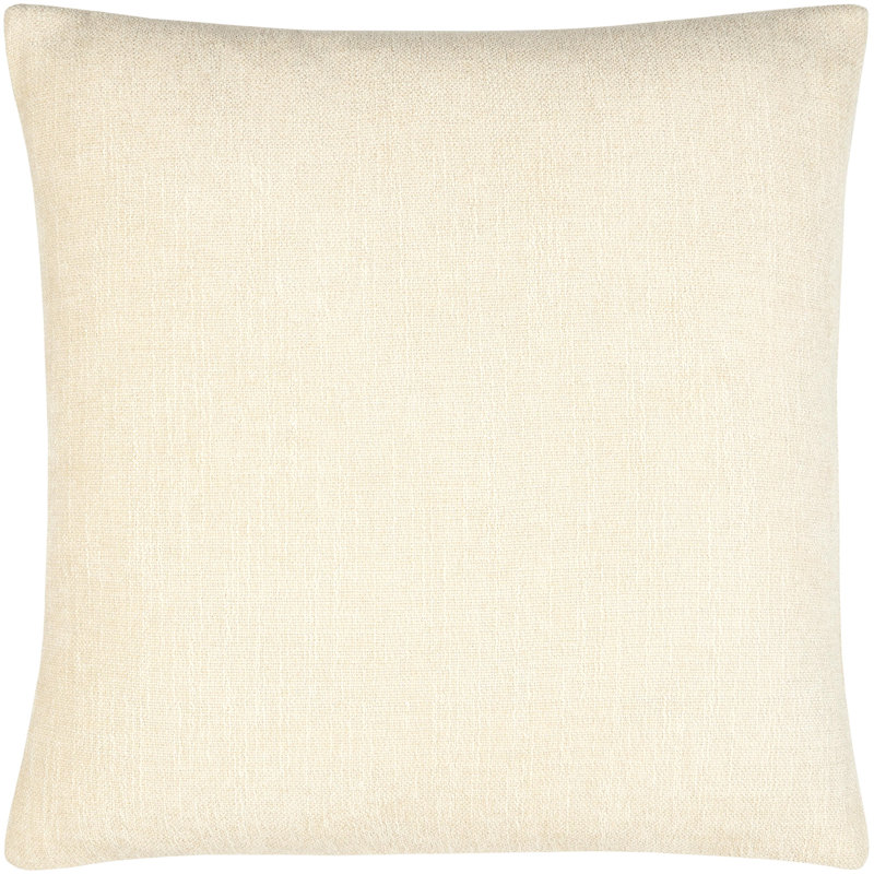 Puako Accent Pillow, H 22 po x l 22 po, Ivoire, Mélange de duvet