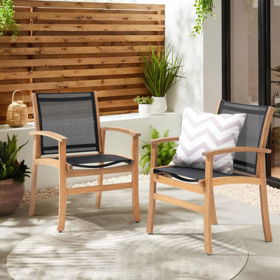 Chaise de salle à manger d'extérieur