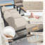 7 - Person Modular Outdoor Sofa Set With Fold-out Armrests And Ice Bucket-1322493908