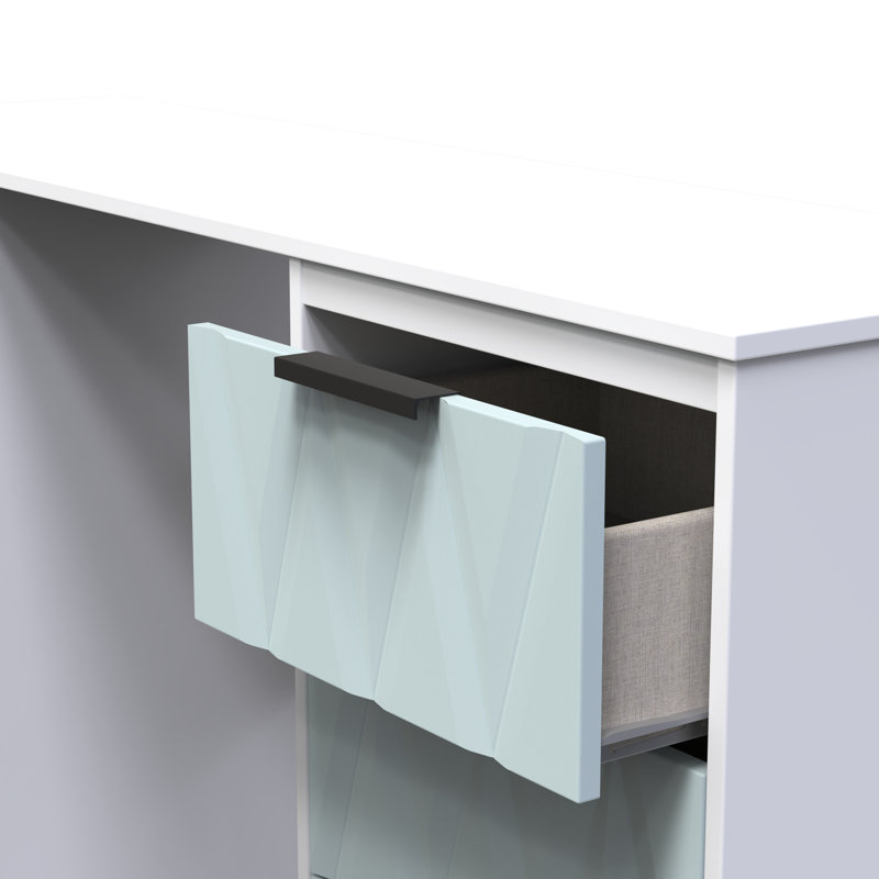 Besmir Dressing Table, Duck/White