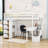Hazbije Twin 6 Drawer Loft Bunk Bed with Built-in-Desk-725722277