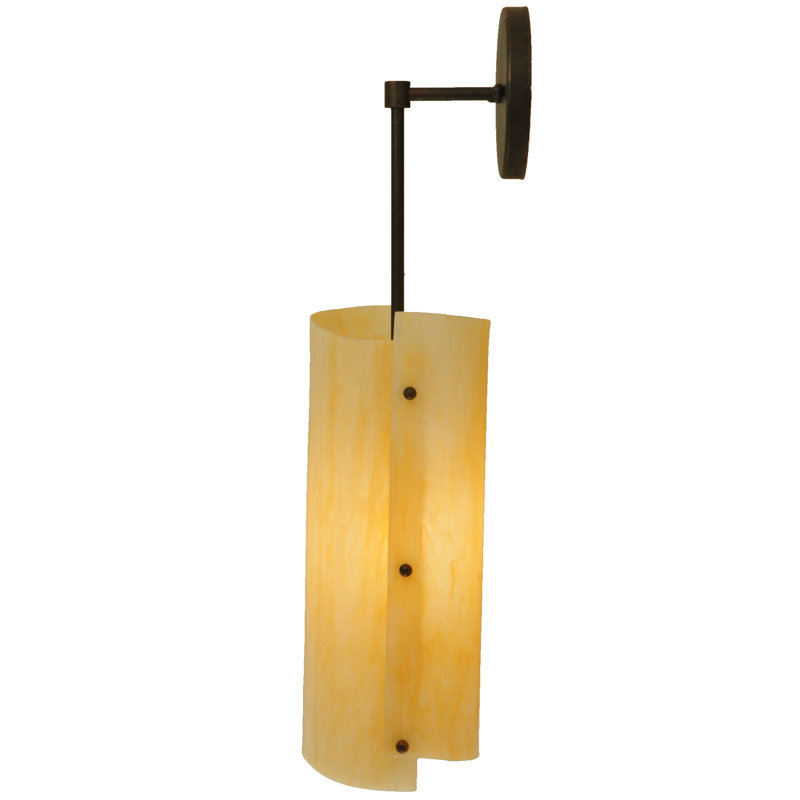 Vortex 1 - Light Armed Sconce