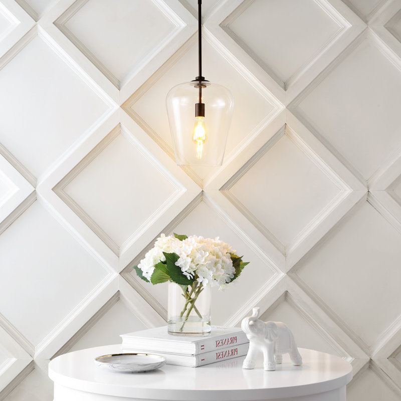 Luminaire suspendu simple à 1 lumière