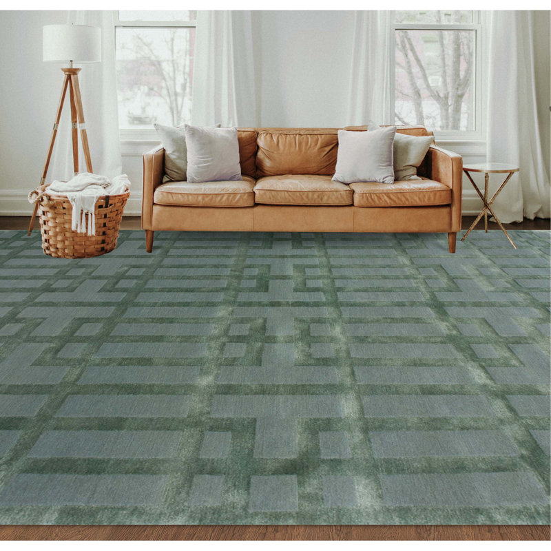 Geometric Area Rug, Rectangle 4' x 6'