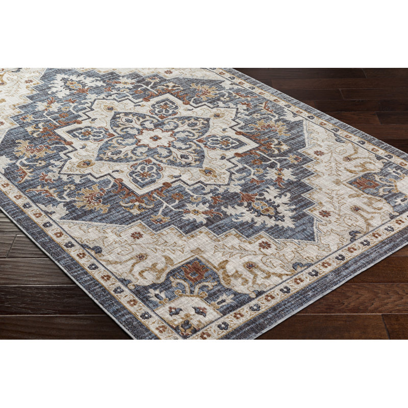 Oriental Indoor / Outdoor Rug, Rectangle 7'10" x 10'