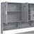 Wooden Daybed with Drawer and Integrated Closet and Shelves-1204537387-1204537385