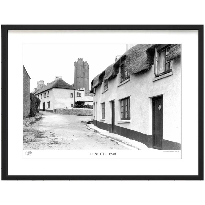 Ilsington, 1940 - Single Picture Frame Print, 45cm H x 60cm W x 2.3cm D