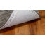 Tapis en laine / coton touffeté à la main gris foncé / ivoire Chul-1431425744