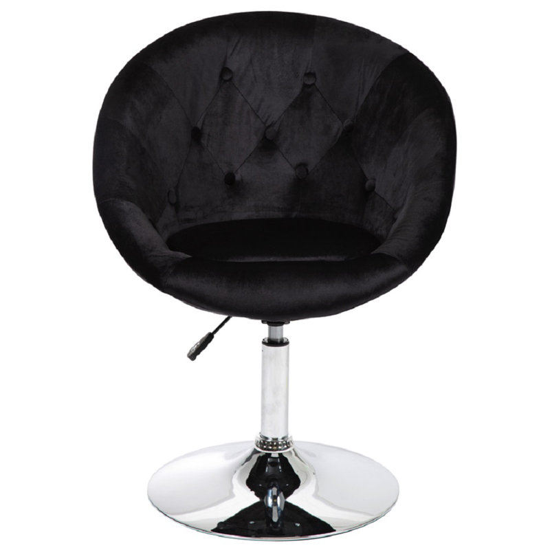Fauteuil de coiffeuse Giselle Antoinette, Noir